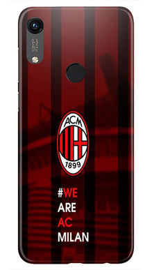 AC Milan Mobile Back Case for Honor 8A  (Design - 155)