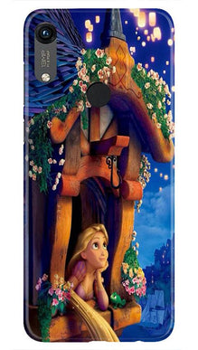 Cute Girl Mobile Back Case for Honor 8A (Design - 198)