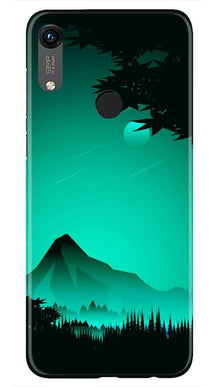 Moon Mountain Mobile Back Case for Honor 8A (Design - 204)
