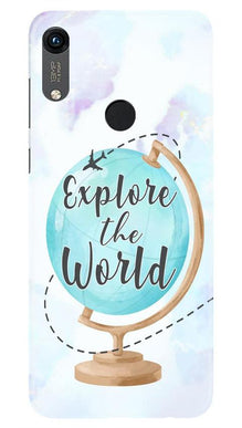 Explore the World Mobile Back Case for Honor 8A (Design - 207)