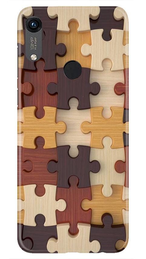 Puzzle Pattern Case for Honor 8A (Design No. 217)