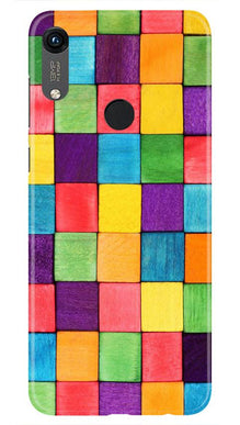 Colorful Square Mobile Back Case for Honor 8A (Design - 218)