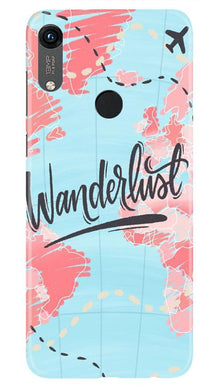 Wonderlust Travel Mobile Back Case for Honor 8A (Design - 223)