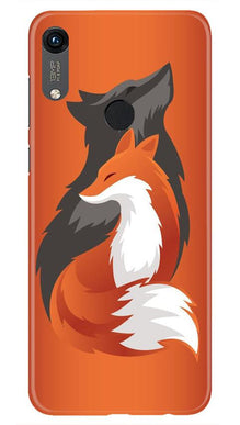 Wolf  Mobile Back Case for Honor 8A (Design - 224)