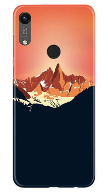Mountains Mobile Back Case for Honor 8A (Design - 227)
