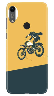 Bike Lovers Mobile Back Case for Honor 8A (Design - 256)