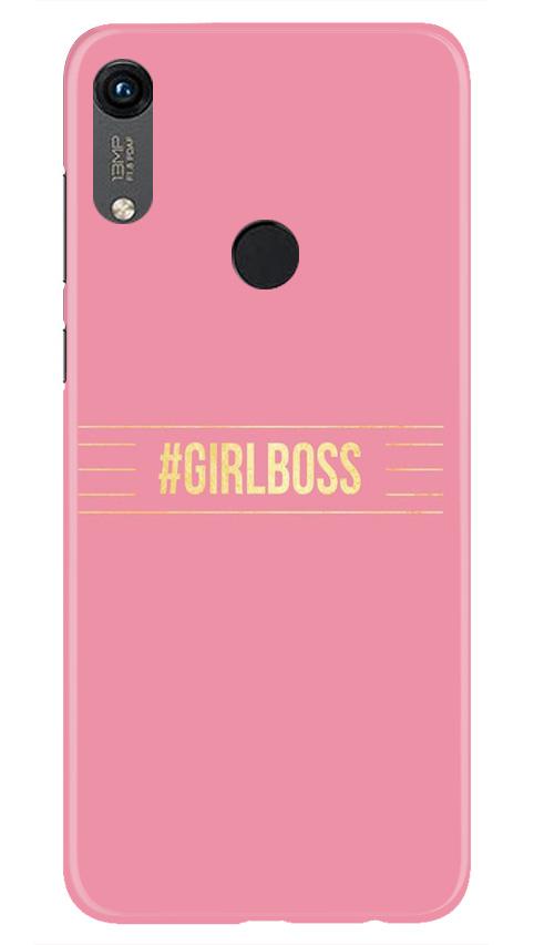Girl Boss Pink Case for Honor 8A (Design No. 263)
