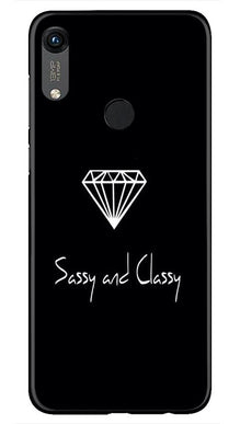 Sassy and Classy Mobile Back Case for Honor 8A (Design - 264)