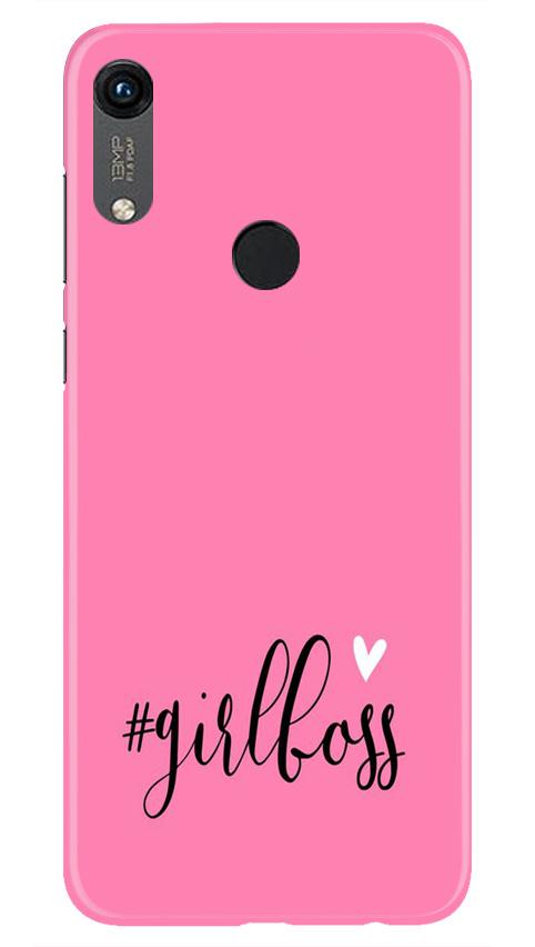 Girl Boss Pink Case for Honor 8A (Design No. 269)