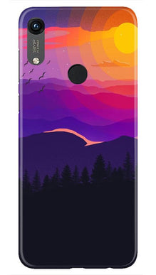 Sun Set Mobile Back Case for Honor 8A (Design - 279)