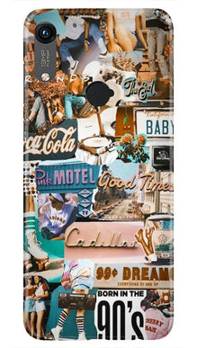 Vintage Design Mobile Back Case for Honor 8A (Design - 284)