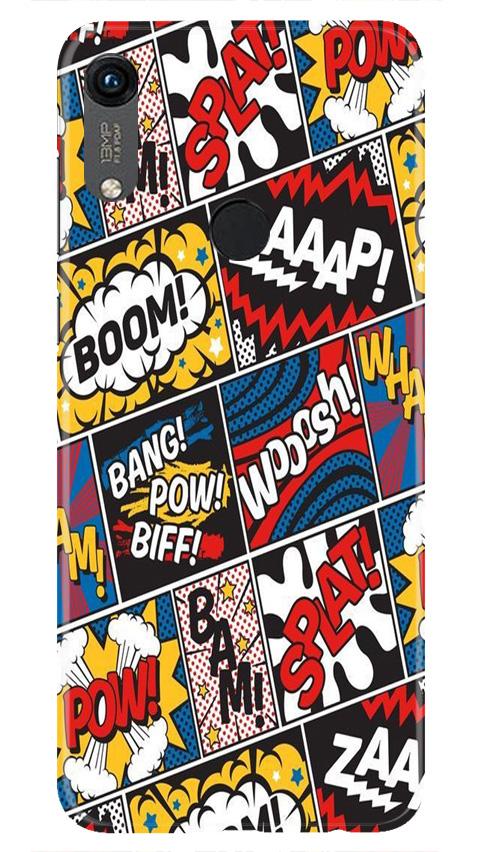 Boom Mobile Back Case for Honor 8A (Design - 302)