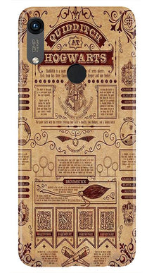 Hogwarts Mobile Back Case for Honor 8A (Design - 304)