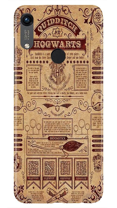 Hogwarts Mobile Back Case for Honor 8A (Design - 304)