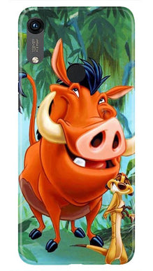 Timon and Pumbaa Mobile Back Case for Honor 8A (Design - 305)