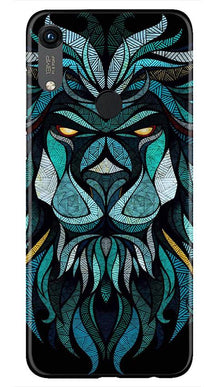 Lion Mobile Back Case for Honor 8A (Design - 314)