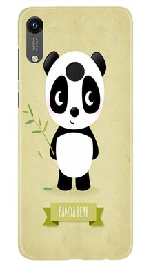 Panda Bear Mobile Back Case for Honor 8A (Design - 317)