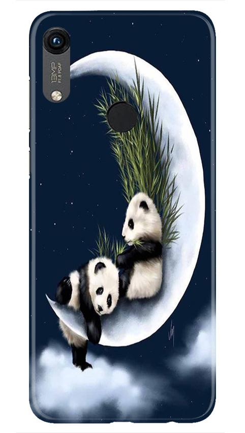 Panda Moon Mobile Back Case for Honor 8A (Design - 318)