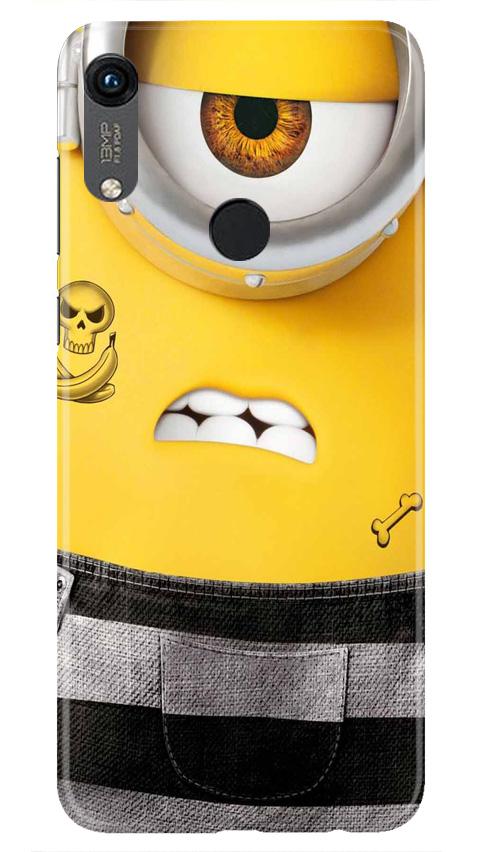 Minion Mobile Back Case for Honor 8A (Design - 324)
