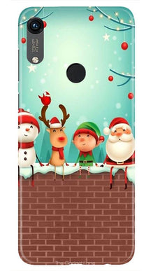 Santa Claus Mobile Back Case for Honor 8A (Design - 334)