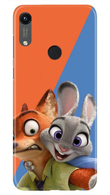 Cartoon Mobile Back Case for Honor 8A (Design - 346)