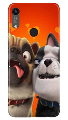 Dog Puppy Mobile Back Case for Honor 8A (Design - 350)