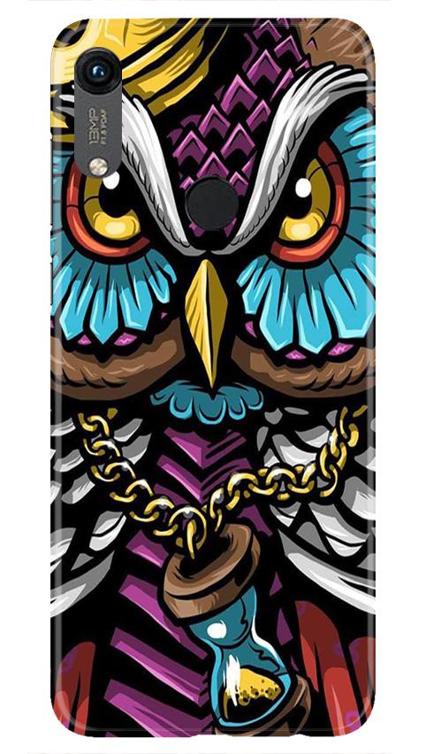 Owl Mobile Back Case for Honor 8A (Design - 359)