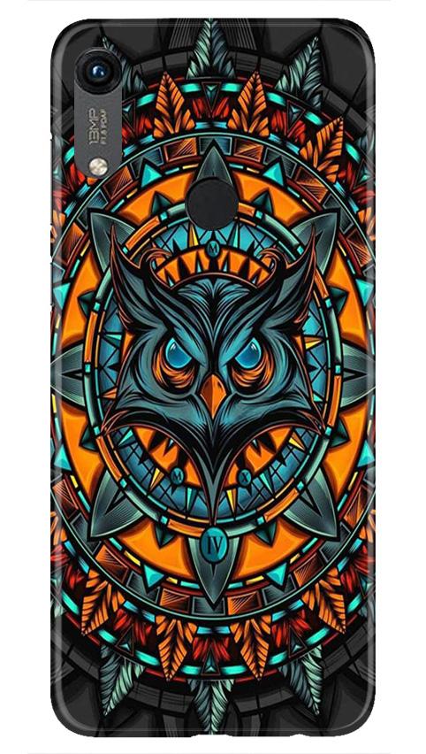 Owl Mobile Back Case for Honor 8A (Design - 360)
