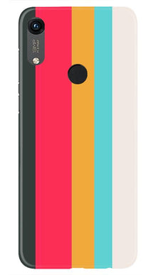 Color Pattern Mobile Back Case for Honor 8A (Design - 369)