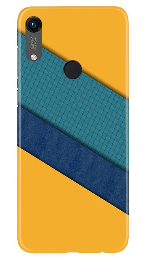 Diagonal Pattern Mobile Back Case for Honor 8A (Design - 370)