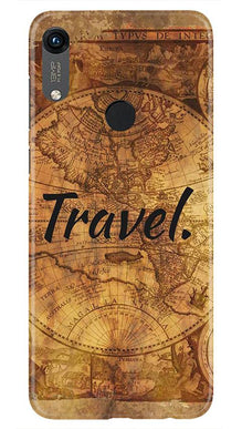 Travel Mobile Back Case for Honor 8A (Design - 375)