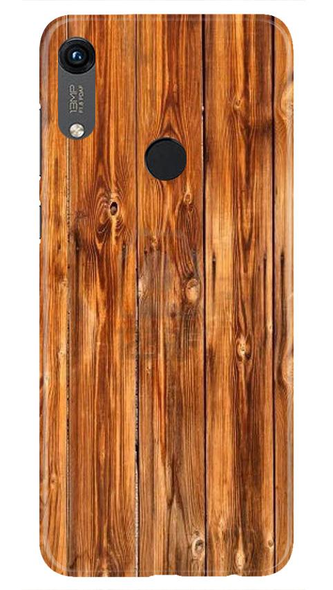 Wooden Texture Mobile Back Case for Honor 8A (Design - 376)