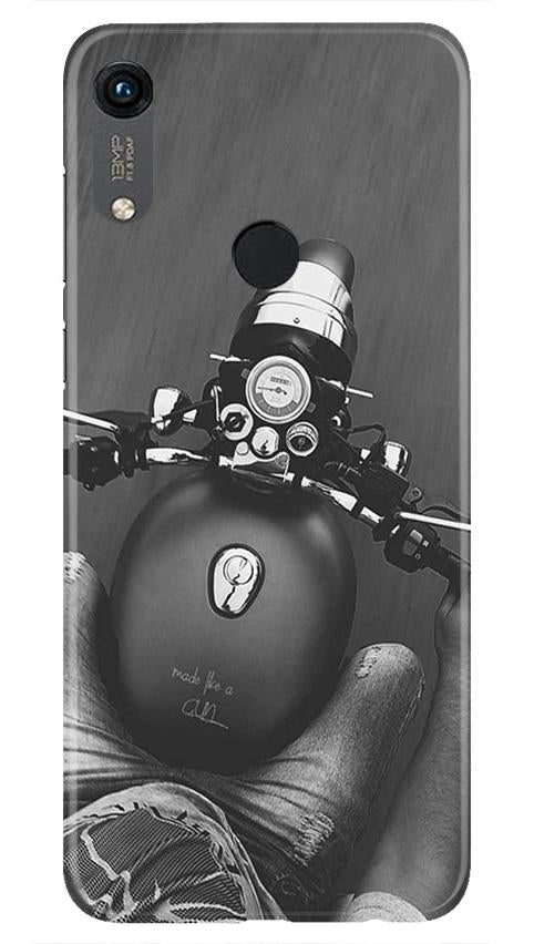 Royal Enfield Mobile Back Case for Honor 8A (Design - 382)