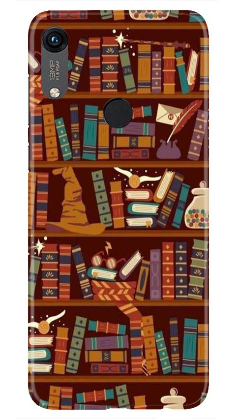 Book Shelf Mobile Back Case for Honor 8A (Design - 390)