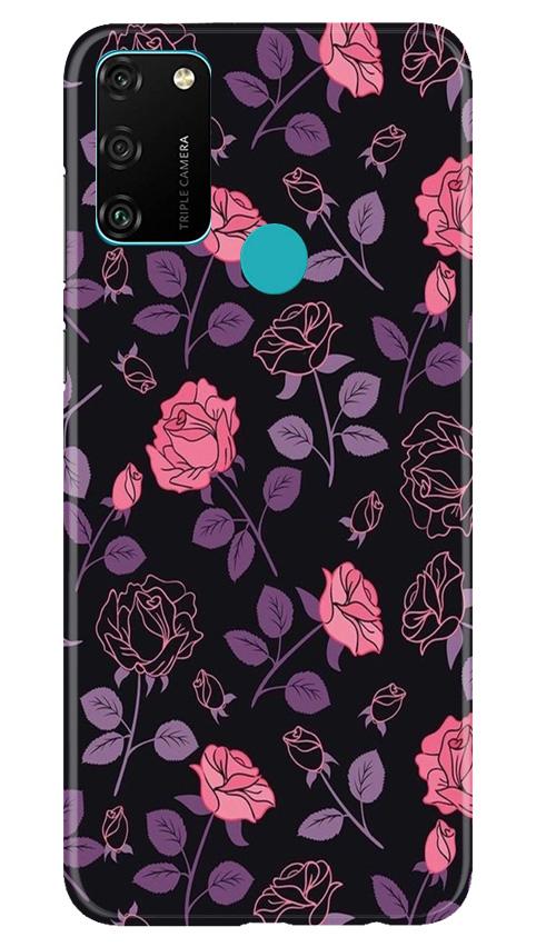 Rose Pattern Case for Honor 9A