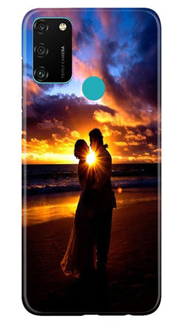 Couple Sea shore Case for Honor 9A