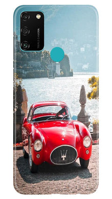 Vintage Car Mobile Back Case for Honor 9A (Design - 51)