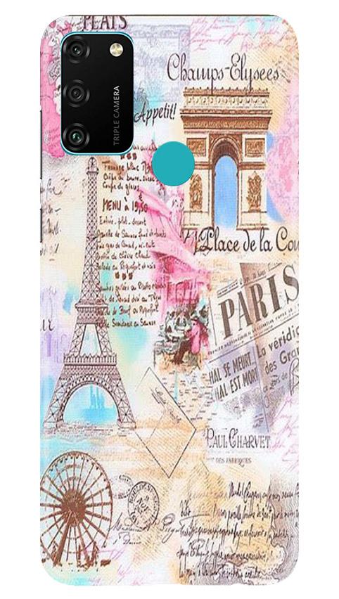 Paris Eiftel Tower Case for Honor 9A