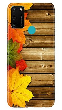 Wooden look3 Mobile Back Case for Honor 9A (Design - 61)