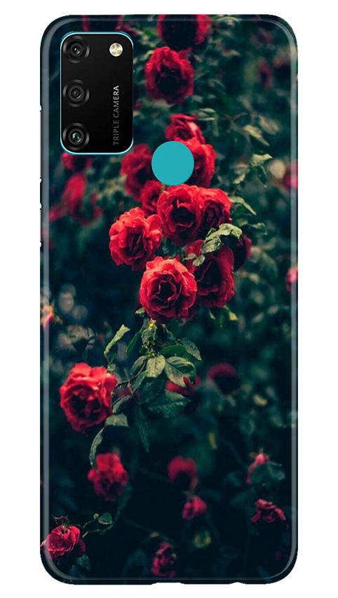 Red Rose Case for Honor 9A