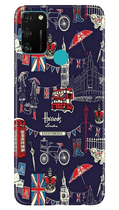 Love London Case for Honor 9A