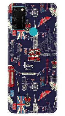 Love London Mobile Back Case for Honor 9A (Design - 75)