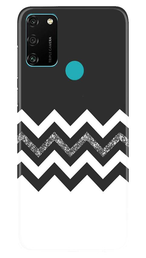 Black white Pattern2Case for Honor 9A