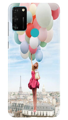 Girl with Baloon Mobile Back Case for Honor 9A (Design - 84)
