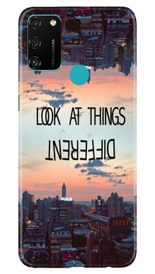 Look at things different Mobile Back Case for Honor 9A (Design - 99)