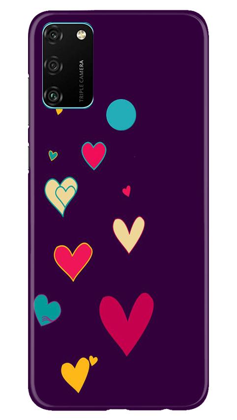 Purple Background Case for Honor 9A  (Design - 107)