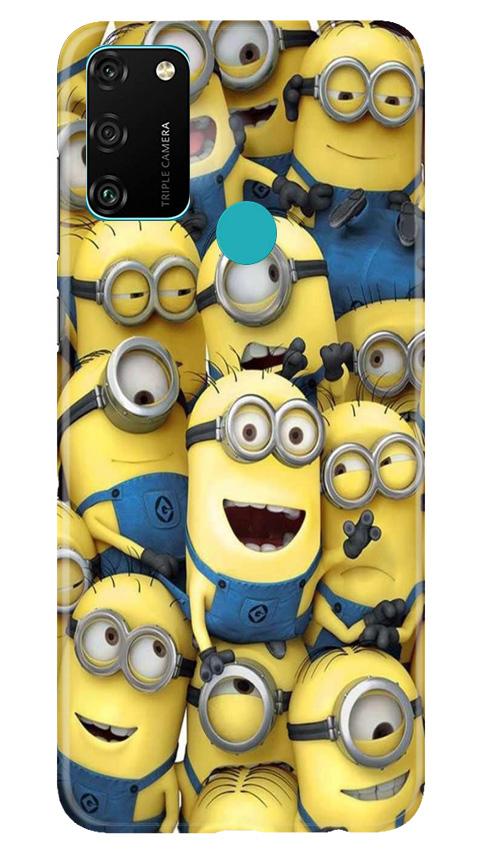 Minions Case for Honor 9A  (Design - 127)