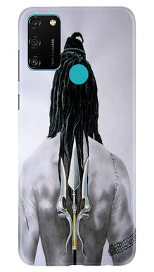 Lord Shiva Mobile Back Case for Honor 9A  (Design - 135)