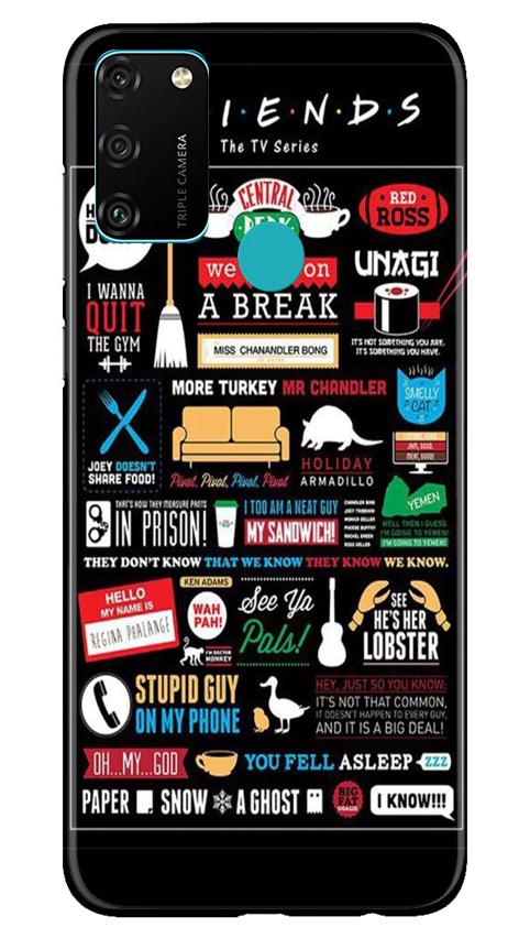 Friends Case for Honor 9A  (Design - 145)