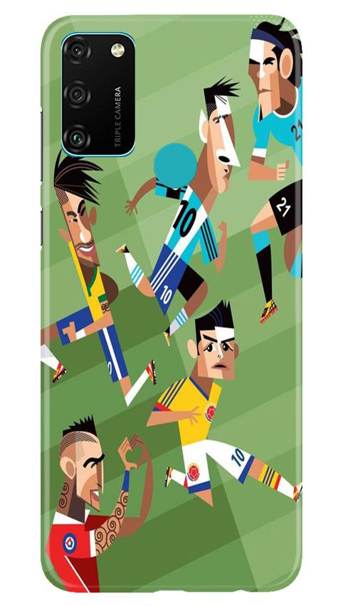 Football Case for Honor 9A  (Design - 166)